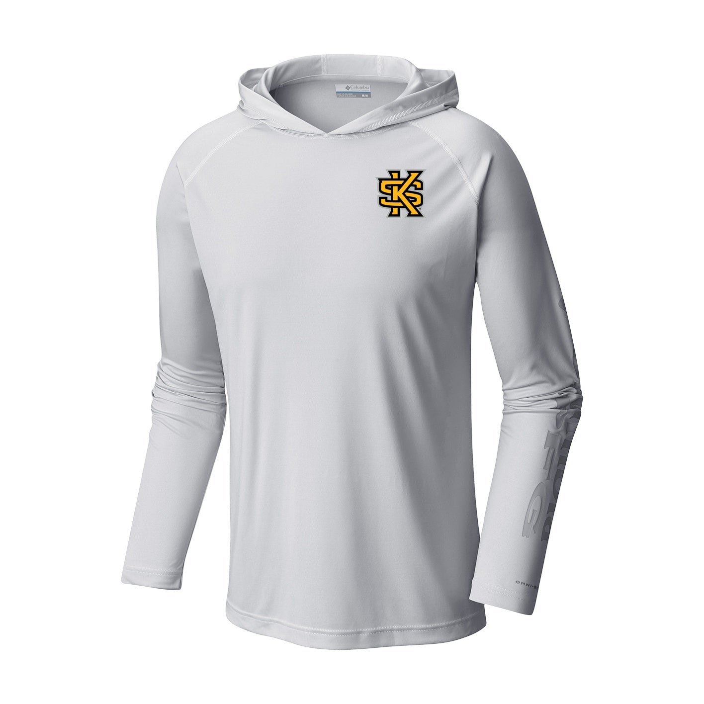 Kennesaw State Owls : Men's Terminal Tackle Hoodie - White