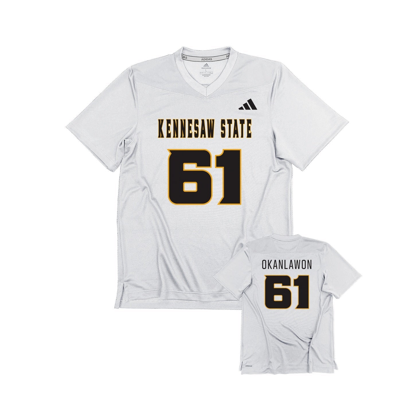 Yusuf Okanlawon : adidas Replica Football Jersey - White