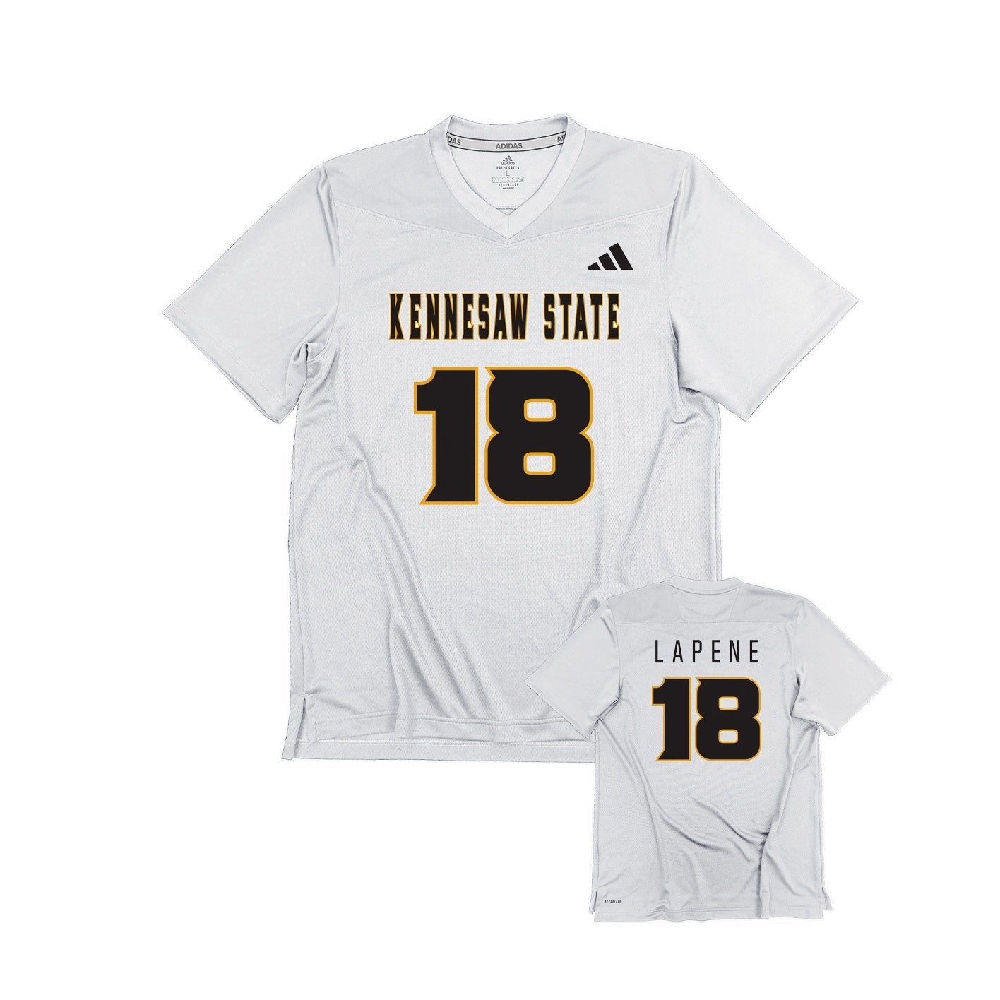 Julian Lapene : adidas Replica Football Jersey - White