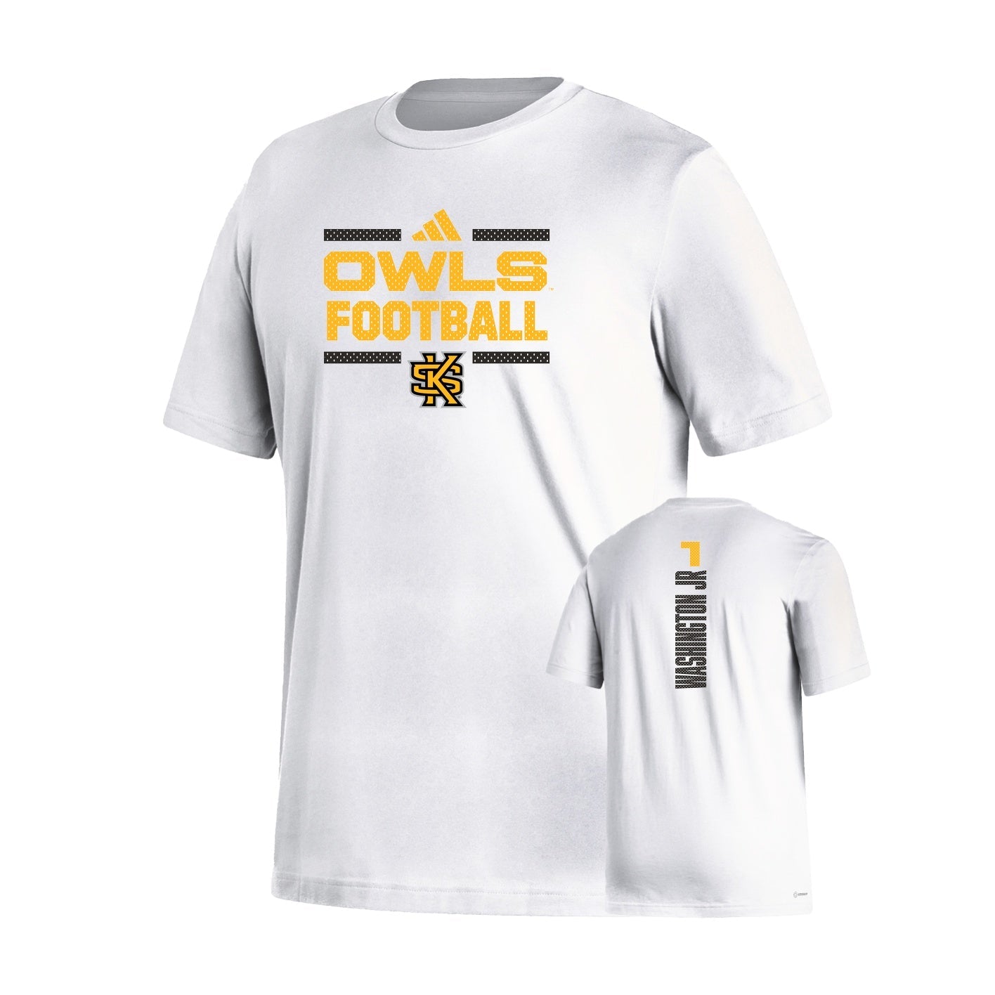 JeRico Washington Jr : Men's Fresh Short Sleeve Tee - White