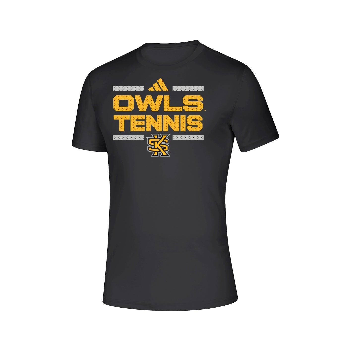Kennesaw State Owls Creator Short Sleeve Tee - Black : adidas : TENNIS