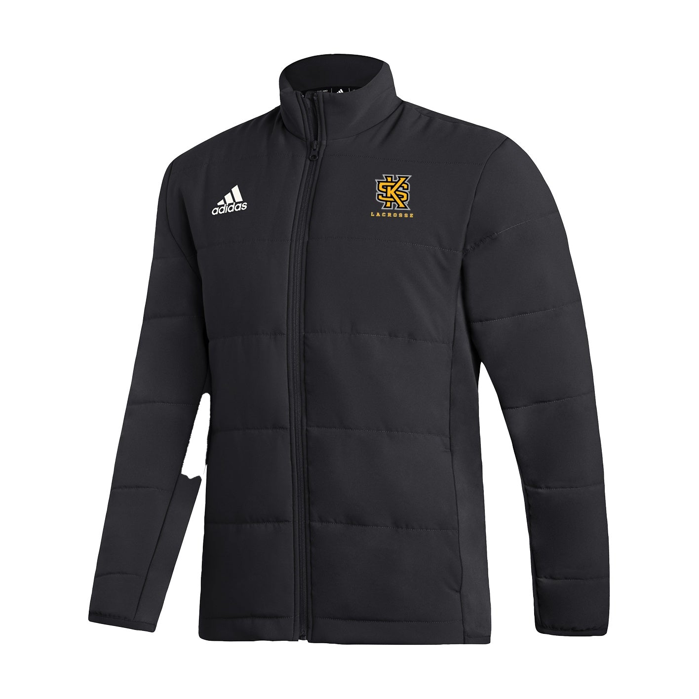 Kennesaw State Owls Men's Midweight Jacket - Black : adidas : LACROSSE