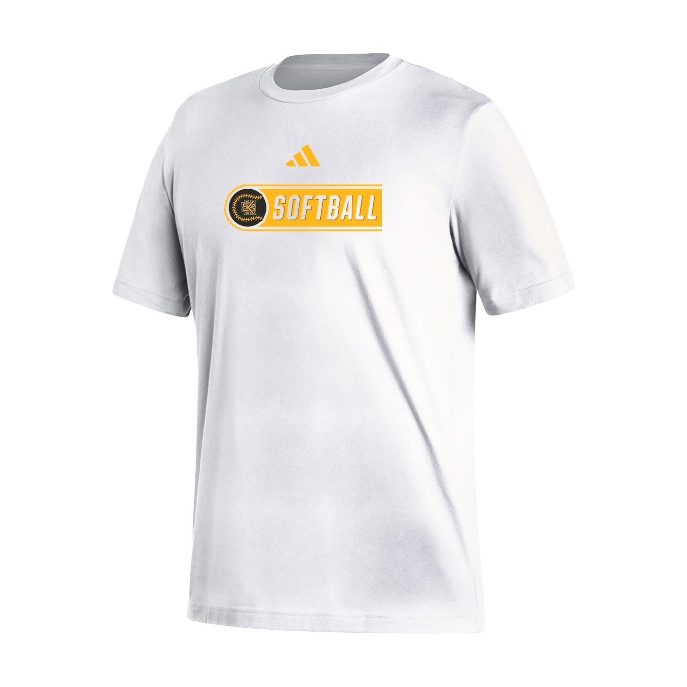 SOFTBALL : Men's Fresh Short Sleeve Tee - White