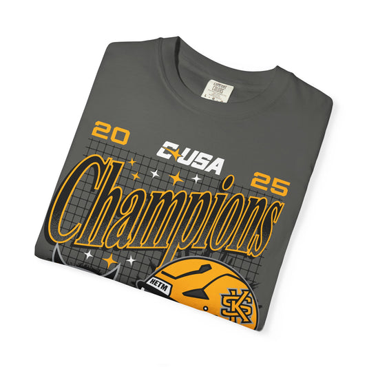 KSU Conference Champs Unisex Garment-Dyed T-shirt - Pepper