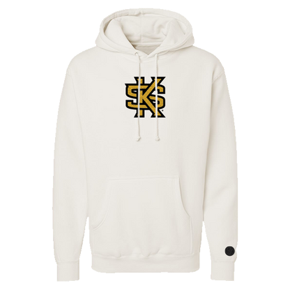 Kennesaw State Owls Bone Chenille Pullover Hoodie