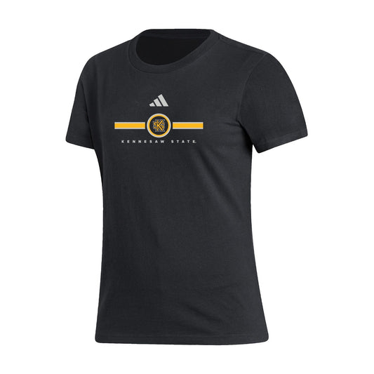 Kennesaw State Owls : Women's Fresh Short Sleeve Tee  - Black