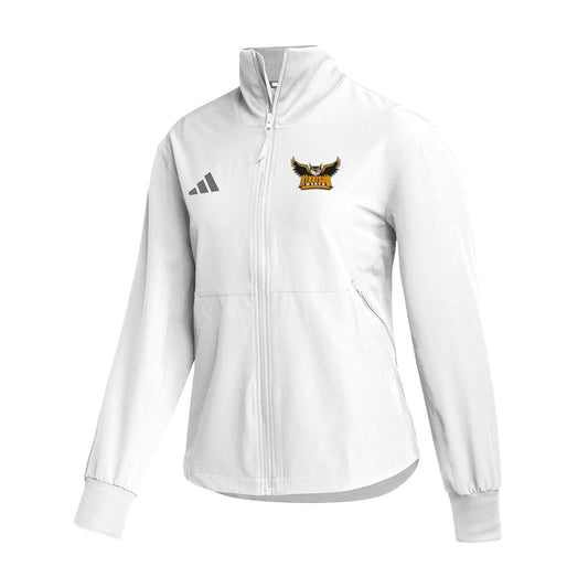 Kennesaw State Owls Women's Travel Woven Jacket  - White : adidas