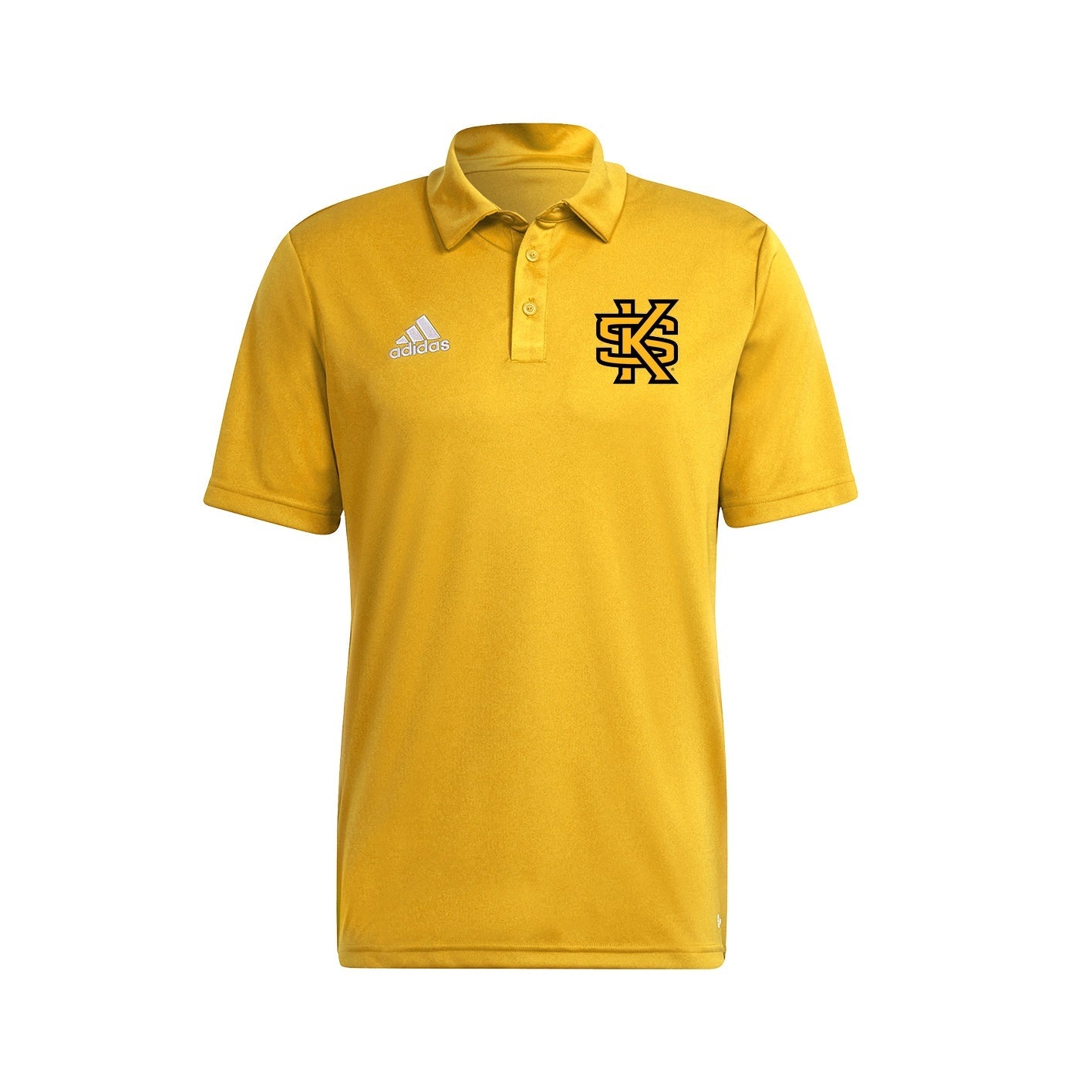 Kennesaw State Owls Entrada22 Polo - Collegiate Gold  : adidas