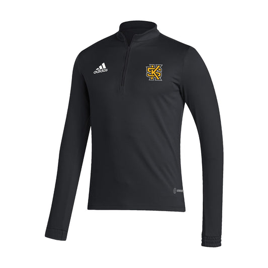 Kennesaw State Owls Men's Entrada22 Training 1/4 Zip  - Black  : adidas