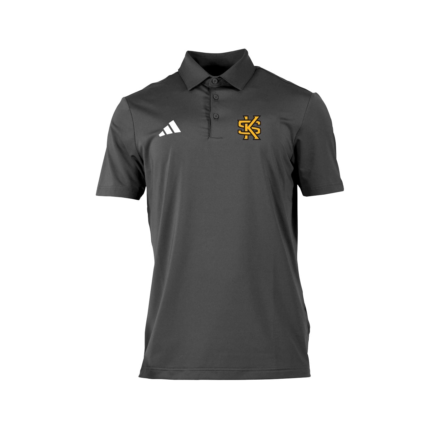 Kennesaw State Owls : adidas Ultimate 365 Polo - Team Grey 4