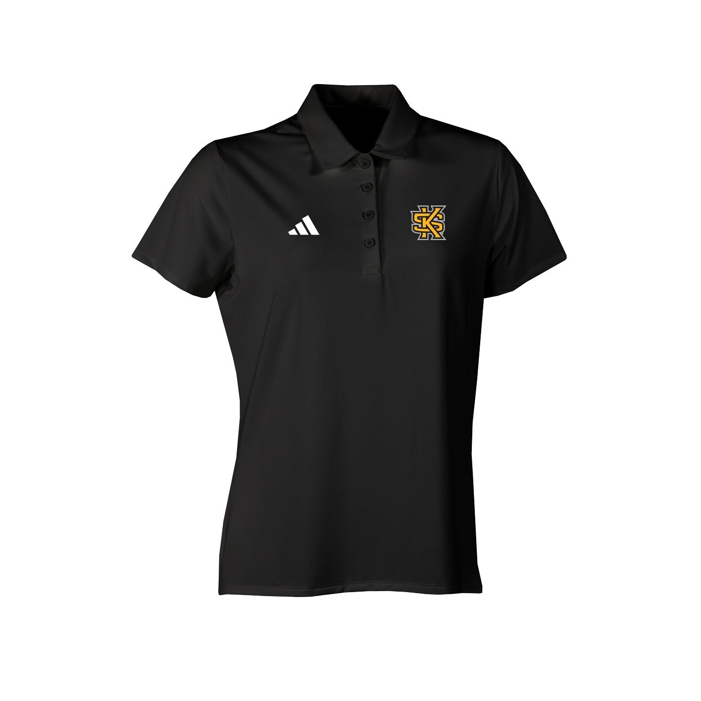 Kennesaw State Owls : adidas Womens Ultimate 365 Polo - Black