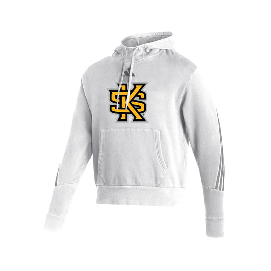 Kennesaw State Owls Fashion Pullover Hoodie - White  : adidas