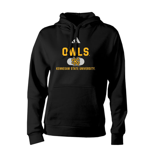 Kennesaw State Owls adidas Women's Fleece Hood - Black : adidas