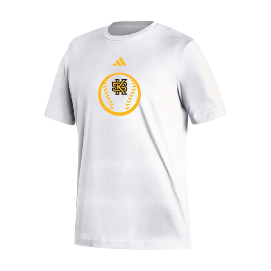 BASEBALL : Men's Fresh Short Sleeve Tee  - White