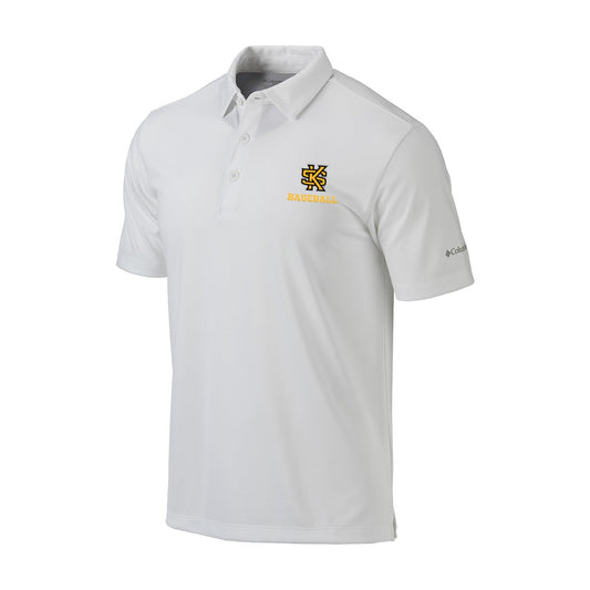 BASEBALL : Men's Omni-Wick Drive Polo - White