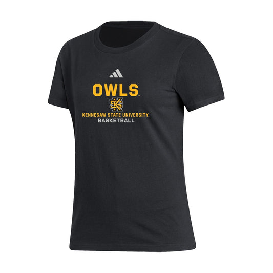 MEN'S BASKETBALL : Women's Fresh Short Sleeve Tee  - Black