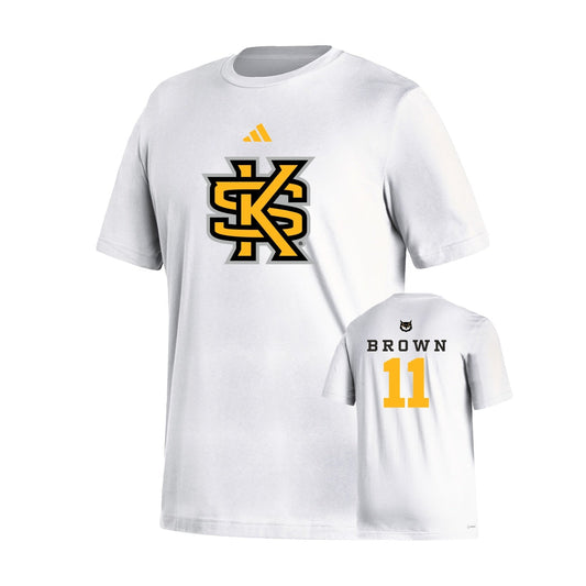 Zyree Brown : Men's Fresh Short Sleeve Tee  - White