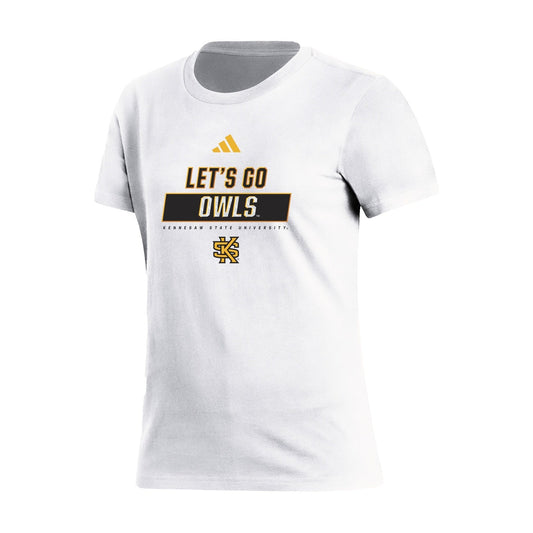 FOOTBALL : Women's Fresh Short Sleeve Tee  - White