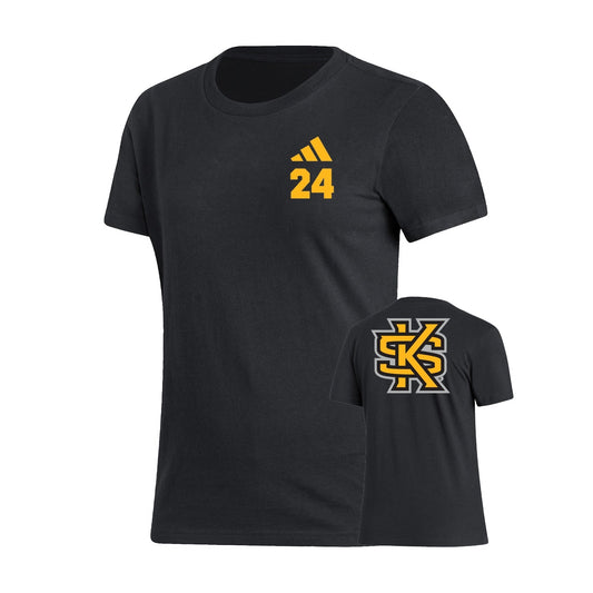 Alan Woods : Women's Fresh Short Sleeve Tee  - Black