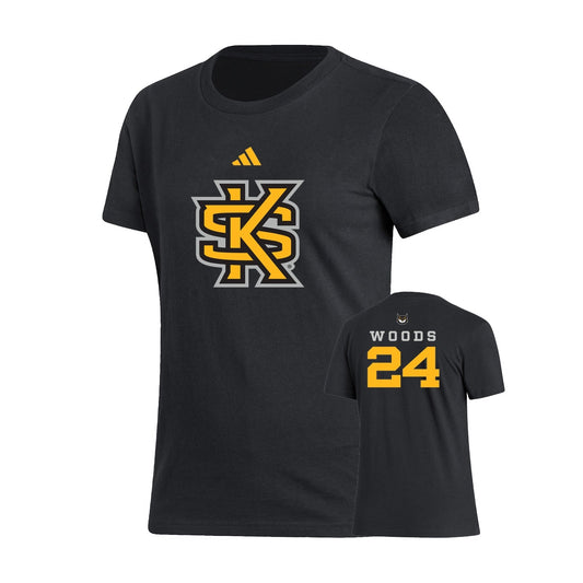 Alan Woods : Women's Fresh Short Sleeve Tee  - Black