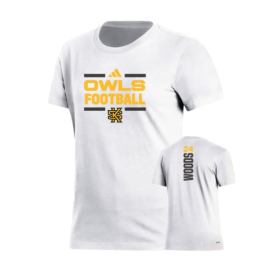 Alan Woods : Women's Fresh Short Sleeve Tee  - White