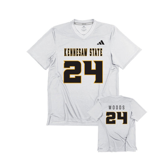 Alan Woods : adidas Replica Football Jersey - White