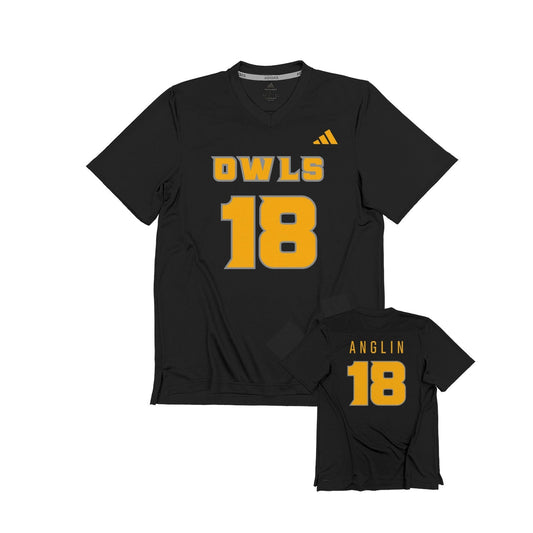 Josh Anglin : adidas Replica Football Jersey - Black