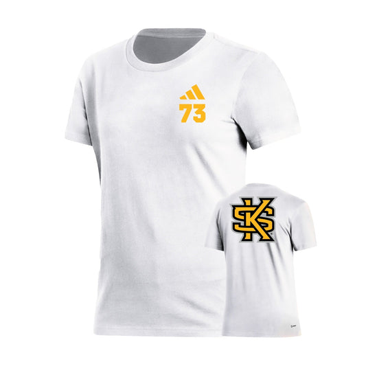 Aidan Williams : Women's Fresh Short Sleeve Tee  - White