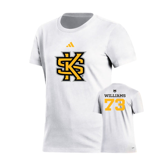 Aidan Williams : Women's Fresh Short Sleeve Tee  - White