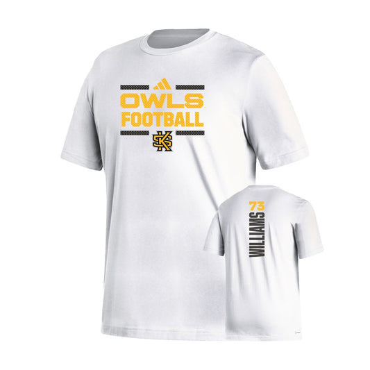 Aidan Williams : Men's Fresh Short Sleeve Tee  - White
