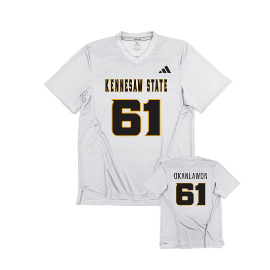 Yusuf Okanlawon : adidas Replica Football Jersey - White