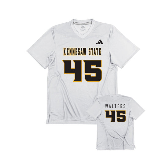 Brock Walters : adidas Replica Football Jersey - White