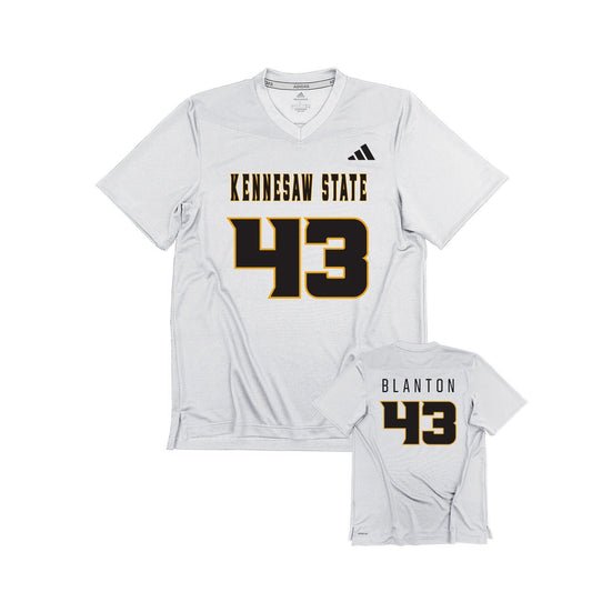 Ben Blanton : adidas Replica Football Jersey - White