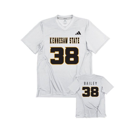 Eberechukwu Bailey : adidas Replica Football Jersey - White