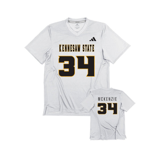 Matt McKenzie : adidas Replica Football Jersey - White