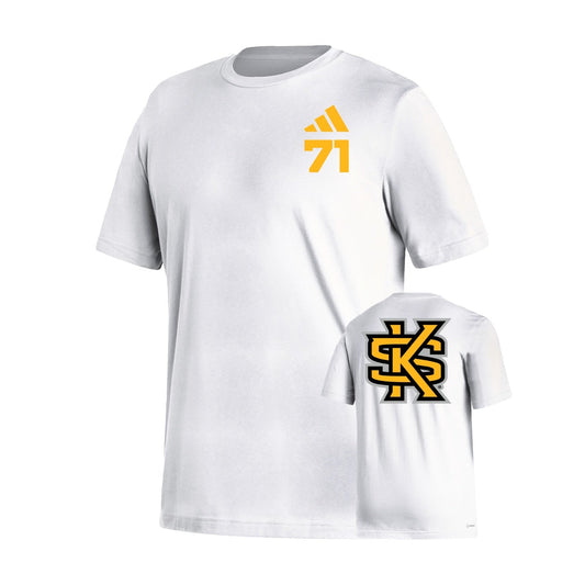 ZaMario Woodgett : Men's Fresh Short Sleeve Tee  - White