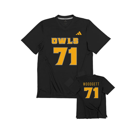 ZaMario Woodgett : adidas Replica Football Jersey - Black