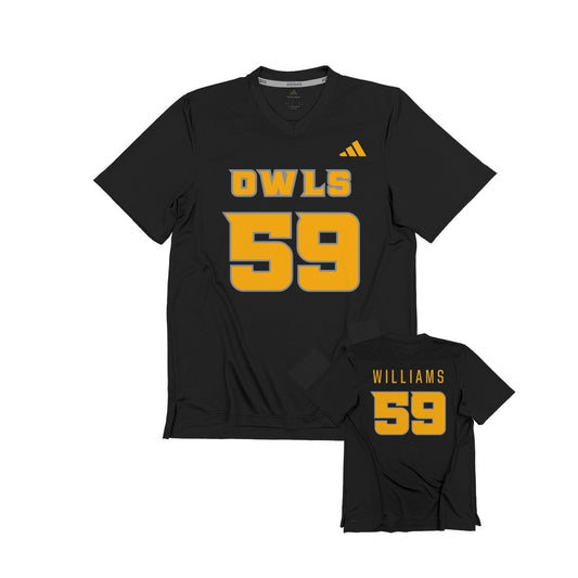 Jamiel Williams : adidas Replica Football Jersey - Black
