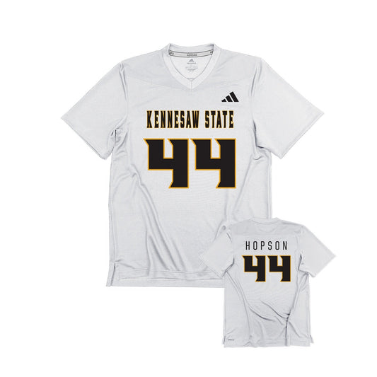 Baron Hopson : adidas Replica Football Jersey - White