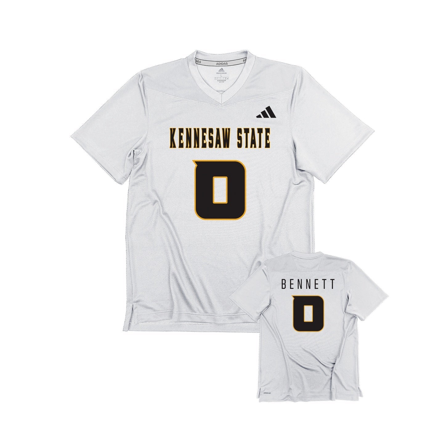 Coleman Bennett : adidas Replica Football Jersey - White