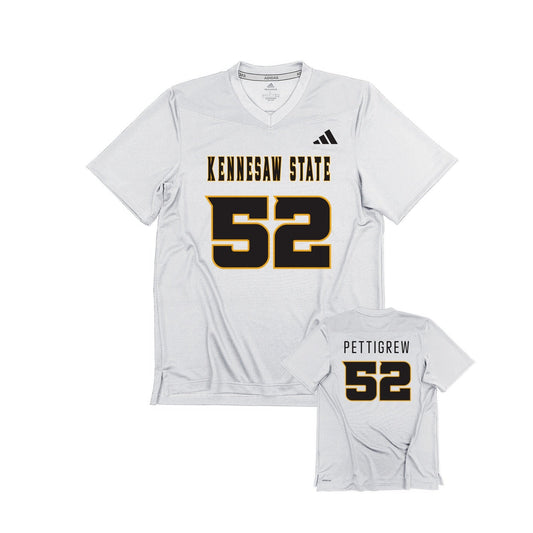 Havik Pettigrew : adidas Replica Football Jersey - White