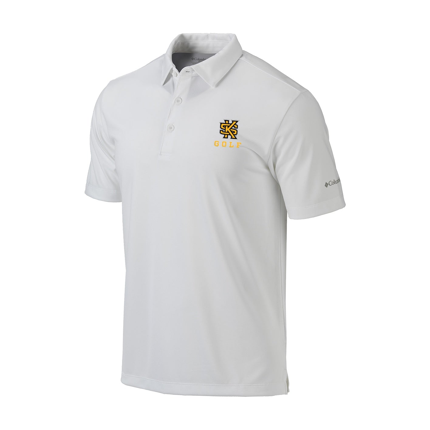 GOLF : Men's Omni-Wick Drive Polo - White