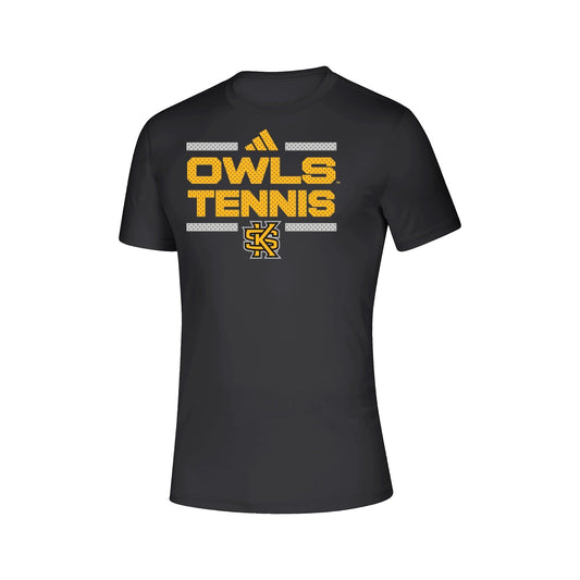 Kennesaw State Owls Creator Short Sleeve Tee - Black  : adidas : TENNIS