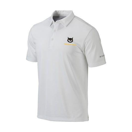 TRACK & FIELD : Men's Omni-Wick Drive Polo - White