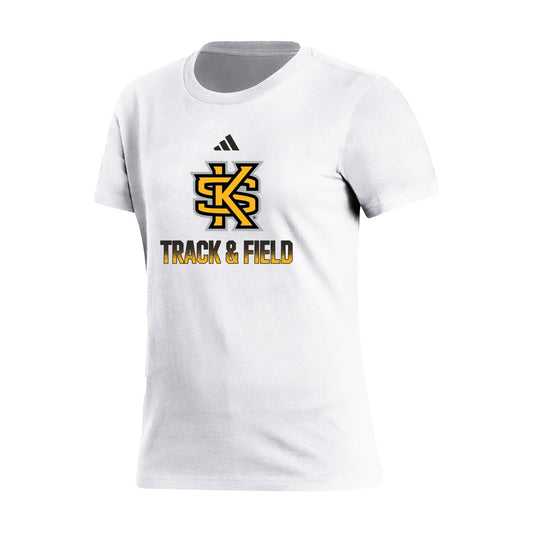 TRACK & FIELD : Women's Fresh Short Sleeve Tee  - White