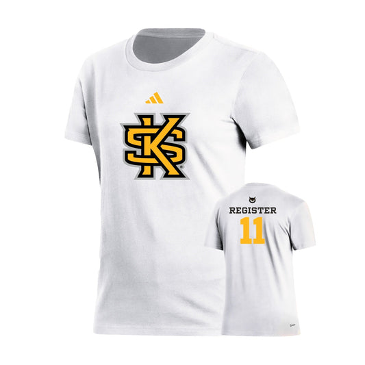 Camryn Register : Women's Fresh Short Sleeve Tee  - White