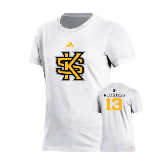 Shania Nichols : Women's Fresh Short Sleeve Tee  - White