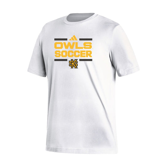 SOCCER : Men's Fresh Short Sleeve Tee  - White