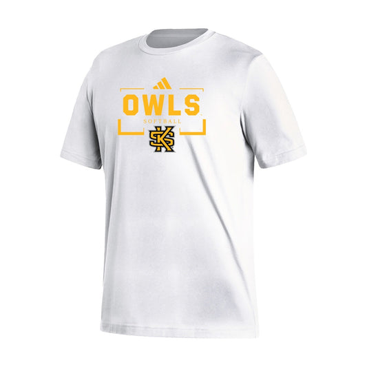 SOFTBALL : Men's Fresh Short Sleeve Tee  - White