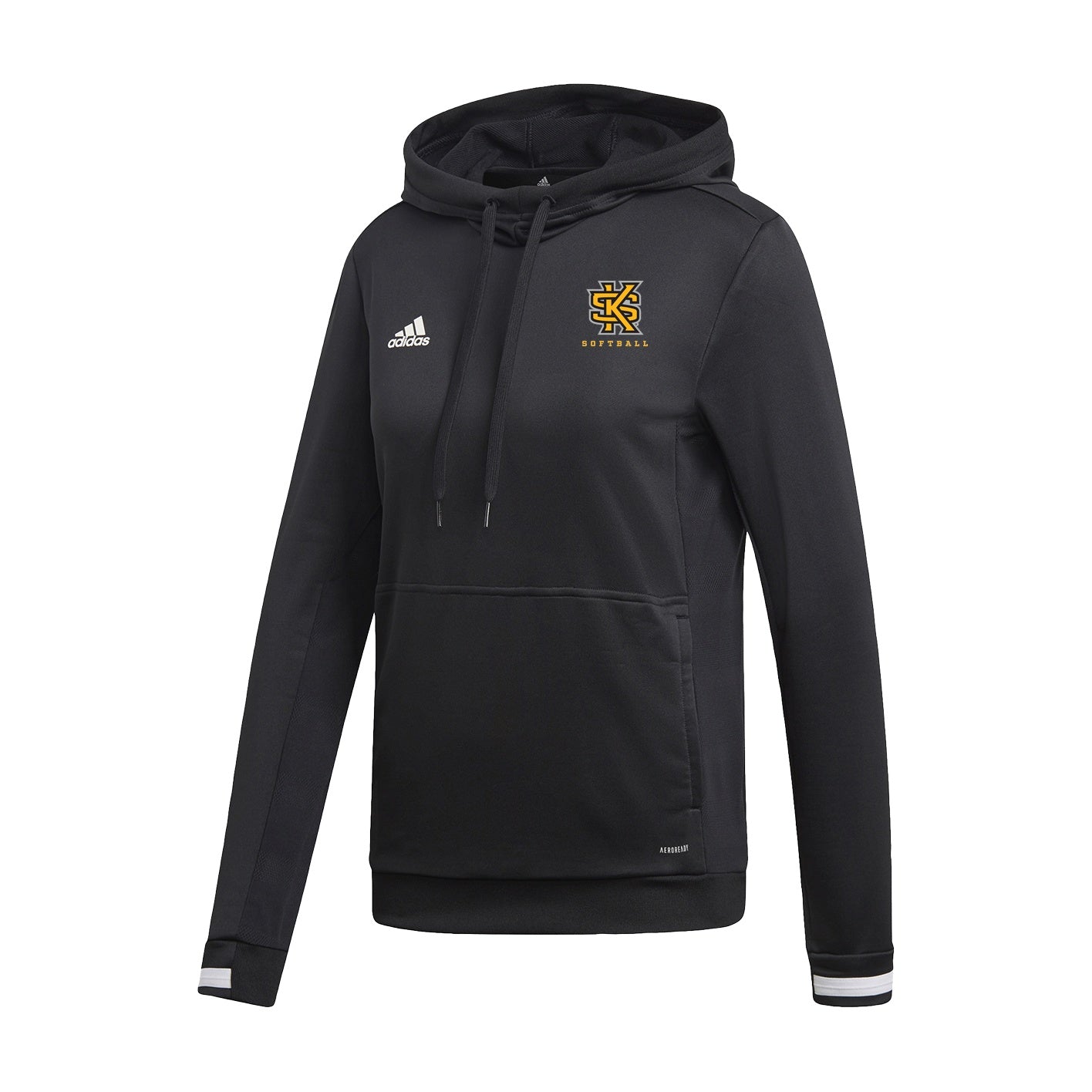 Kennesaw State Owls Women's Team19 1/4 Hoody - Black : adidas : SOFTBALL